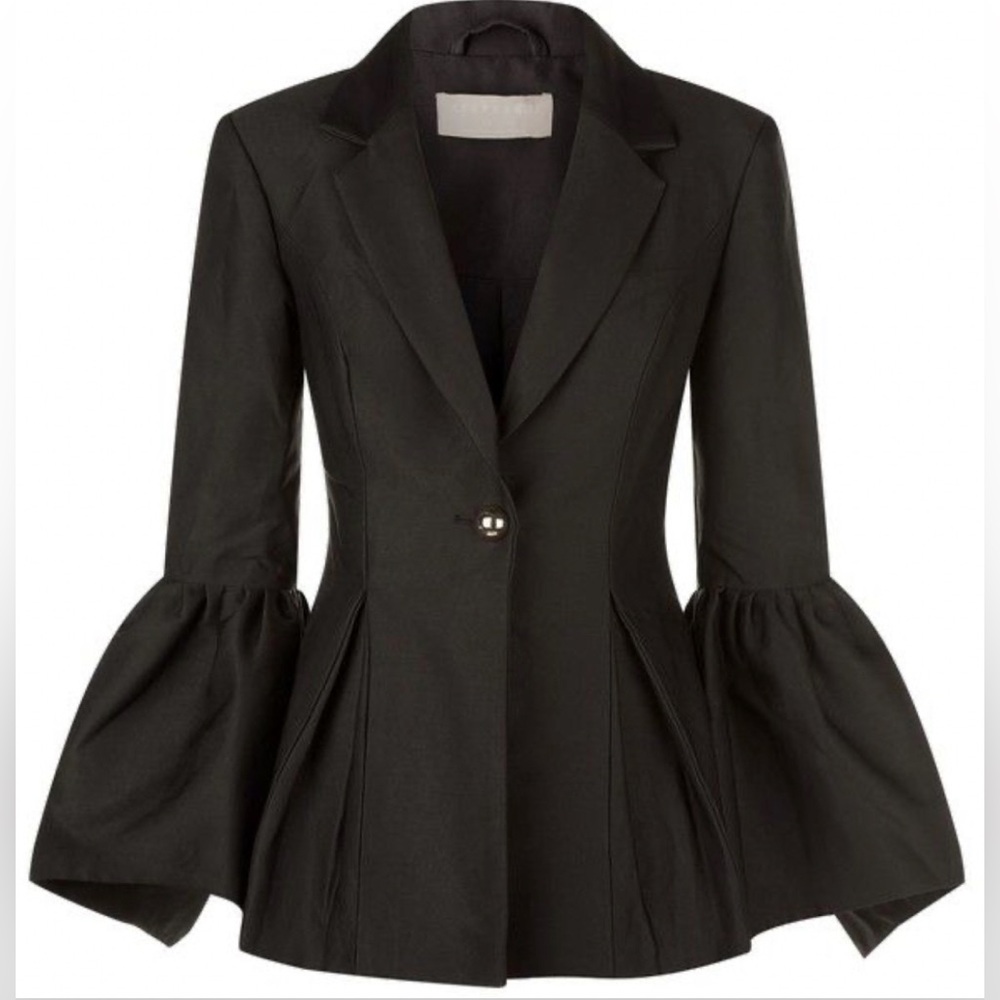 Keepsake the Label Black Bell Sleeve Blazer - S - Bloggers Favorite